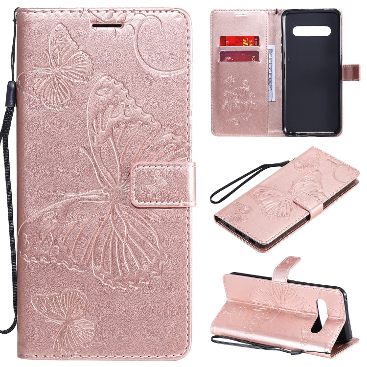 3D Butterflies Embossing Pattern Horizontal Flip Leather Case with Holder & Card Slot & Wallet, For LG V60, For Motorola Moto G Power, For Motorola Moto G8 Power Lite