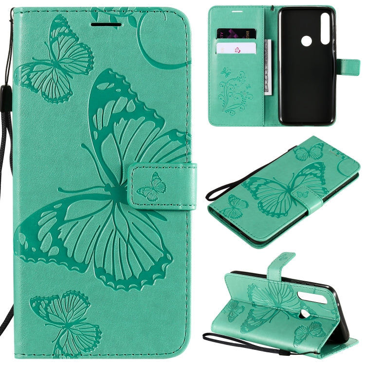 3D Butterflies Embossing Pattern Horizontal Flip Leather Case with Holder & Card Slot & Wallet, For LG V60, For Motorola Moto G Power, For Motorola Moto G8 Power Lite