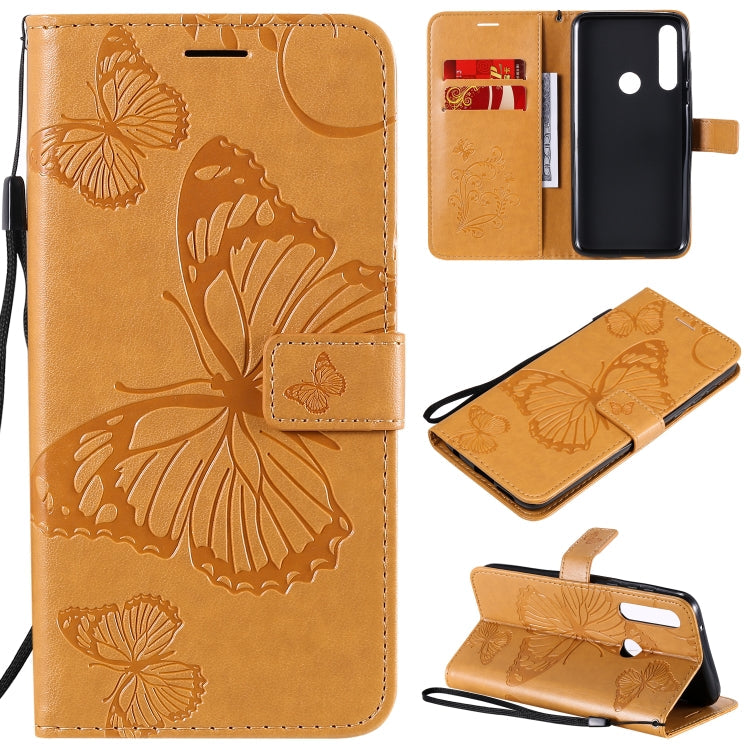 3D Butterflies Embossing Pattern Horizontal Flip Leather Case with Holder & Card Slot & Wallet, For LG V60, For Motorola Moto G Power, For Motorola Moto G8 Power Lite
