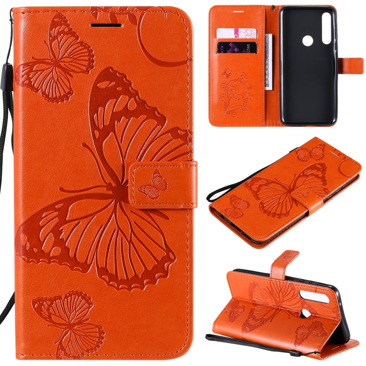 3D Butterflies Embossing Pattern Horizontal Flip Leather Case with Holder & Card Slot & Wallet, For LG V60, For Motorola Moto G Power, For Motorola Moto G8 Power Lite