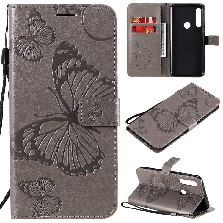 3D Butterflies Embossing Pattern Horizontal Flip Leather Case with Holder & Card Slot & Wallet, For LG V60, For Motorola Moto G Power, For Motorola Moto G8 Power Lite
