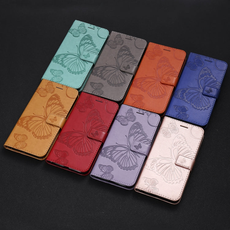 3D Butterflies Embossing Pattern Horizontal Flip Leather Case with Holder & Card Slot & Wallet, For Sony Xperia L4, For Sony Xperia 10 II, For Xiaomi Redmi K30 Pro