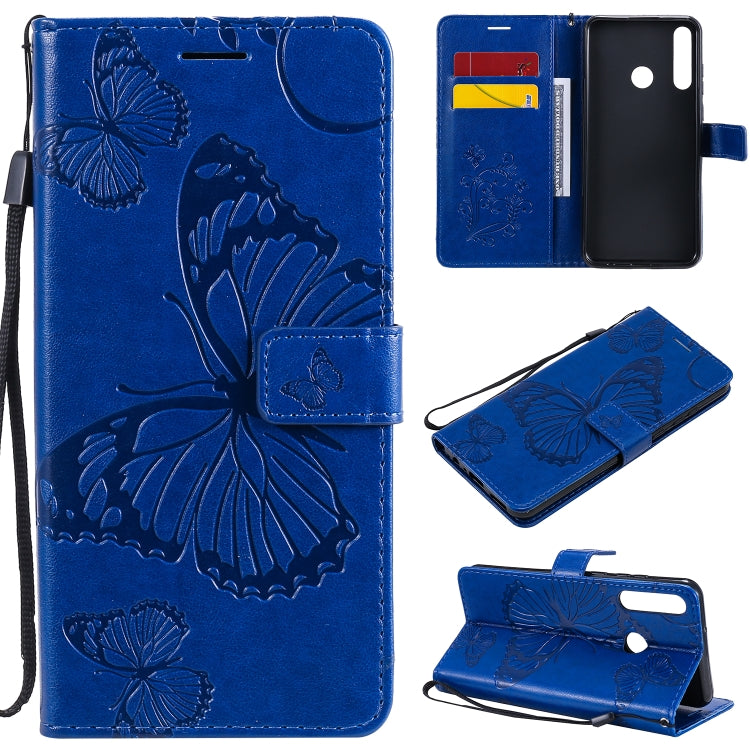 3D Butterflies Embossing Pattern Horizontal Flip Leather Case with Holder & Card Slot & Wallet, For Huawei Y6P, For Huawei Honor 9A, For Huawei Honor 30 Pro / 30 Pro Plus