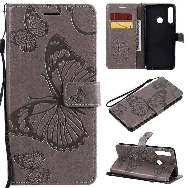 3D Butterflies Embossing Pattern Horizontal Flip Leather Case with Holder & Card Slot & Wallet, For Huawei Y6P, For Huawei Honor 9A, For Huawei Honor 30 Pro / 30 Pro Plus
