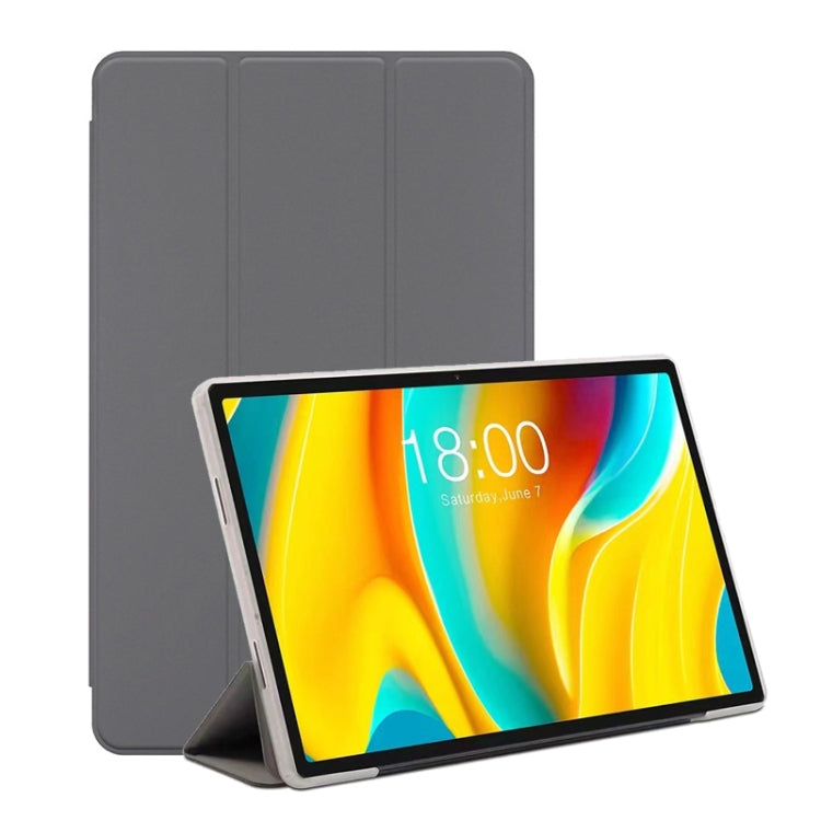 3-Fold Holder Folio Leather Tablet Smart Case, For Teclast P50, For Teclast P30T, For Teclast T60, For Teclast P85T, For Teclast T50 Pro, For Teclast T40S