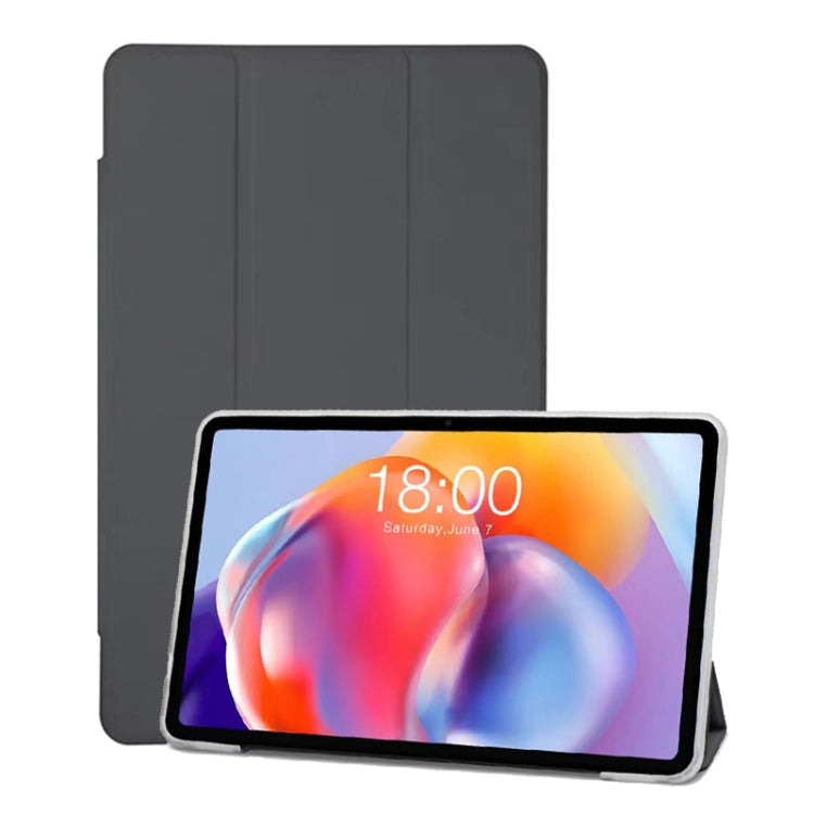 3-Fold Holder Folio Leather Tablet Smart Case, For Teclast P50, For Teclast P30T, For Teclast T60, For Teclast P85T, For Teclast T50 Pro, For Teclast T40S