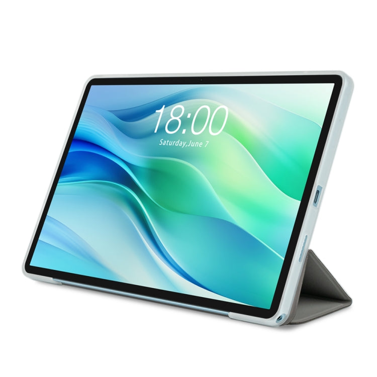 3-Fold Holder Folio Leather Tablet Smart Case, For Teclast P50, For Teclast P30T, For Teclast T60, For Teclast P85T, For Teclast T50 Pro, For Teclast T40S