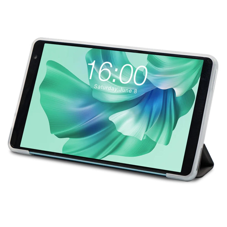 3-Fold Holder Folio Leather Tablet Smart Case, For Teclast P50, For Teclast P30T, For Teclast T60, For Teclast P85T, For Teclast T50 Pro, For Teclast T40S
