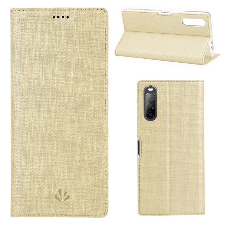 ViLi Shockproof TPU + PU Horizontal Flip Protective Case with Card Slot & Holder, For Sony Xperia L4, For Xiaomi Redmi Note 9 Pro / Note 9S