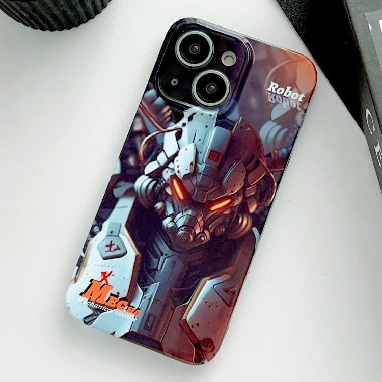 Painted Pattern Precise Hole PC Phone Case, For iPhone 14 Plus