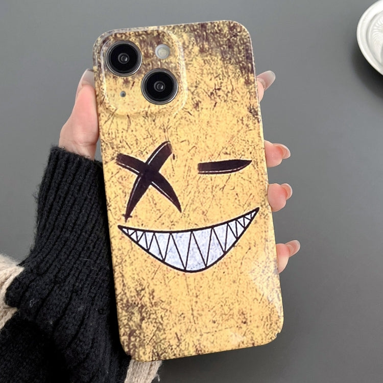Painted Pattern Precise Hole PC Phone Case, For iPhone 14 Plus