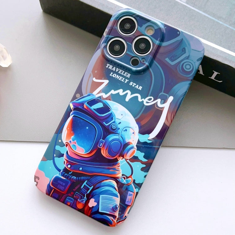 Painted Pattern Precise Hole PC Phone Case, For iPhone 14 Pro