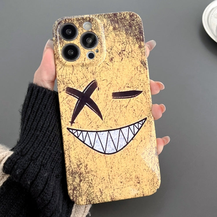 Painted Pattern Precise Hole PC Phone Case, For iPhone 14 Pro