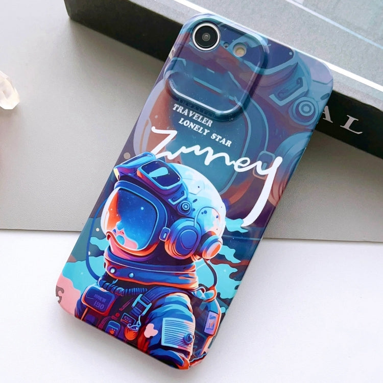 Painted Pattern Precise Hole PC Phone Case, For iPhone SE 2022 / 2020 / 8 / 7