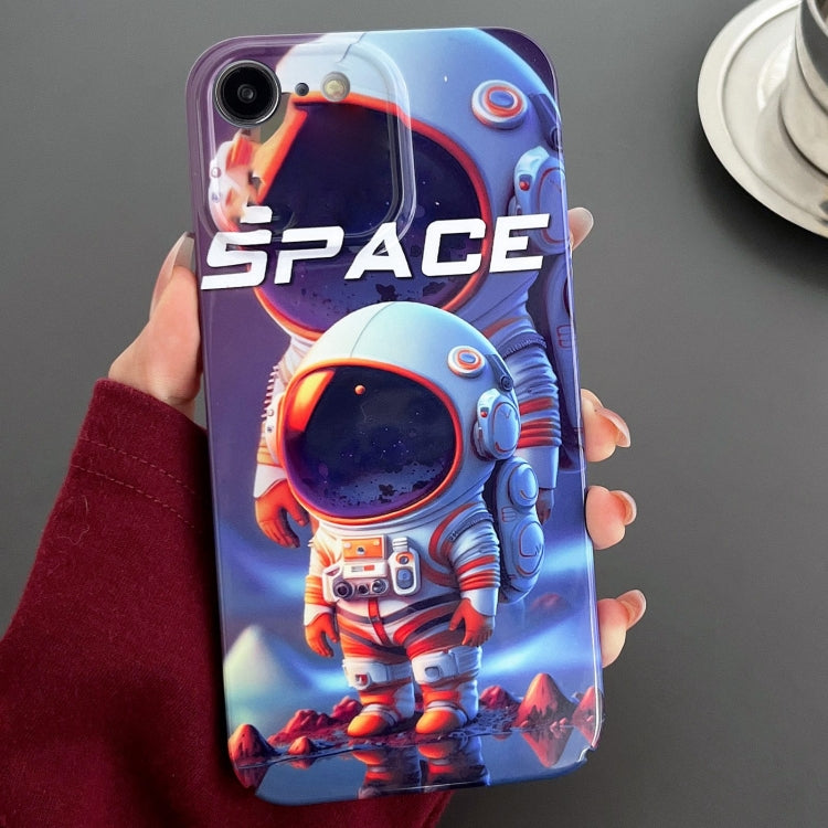 Painted Pattern Precise Hole PC Phone Case, For iPhone SE 2022 / 2020 / 8 / 7