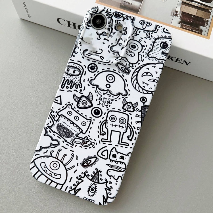 Painted Pattern Precise Hole PC Phone Case, For iPhone SE 2022 / 2020 / 8 / 7