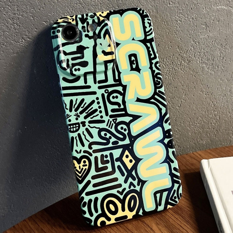 Painted Pattern Precise Hole PC Phone Case, For iPhone SE 2022 / 2020 / 8 / 7