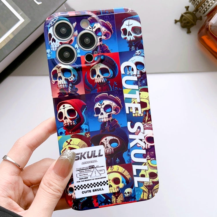 Painted Pattern Precise Hole PC Phone Case, For iPhone 13 Pro