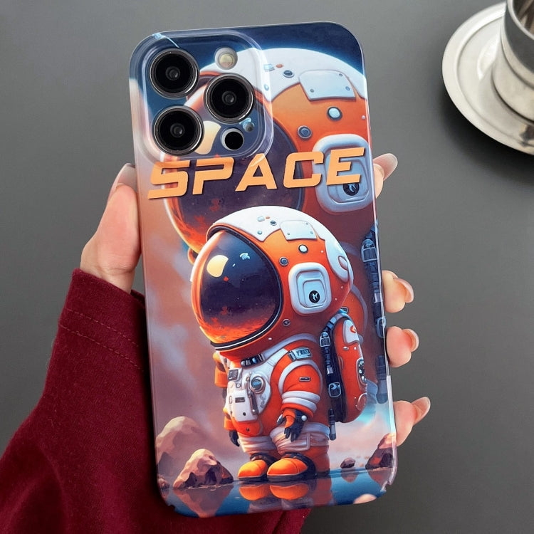 Painted Pattern Precise Hole PC Phone Case, For iPhone 12 Pro Max