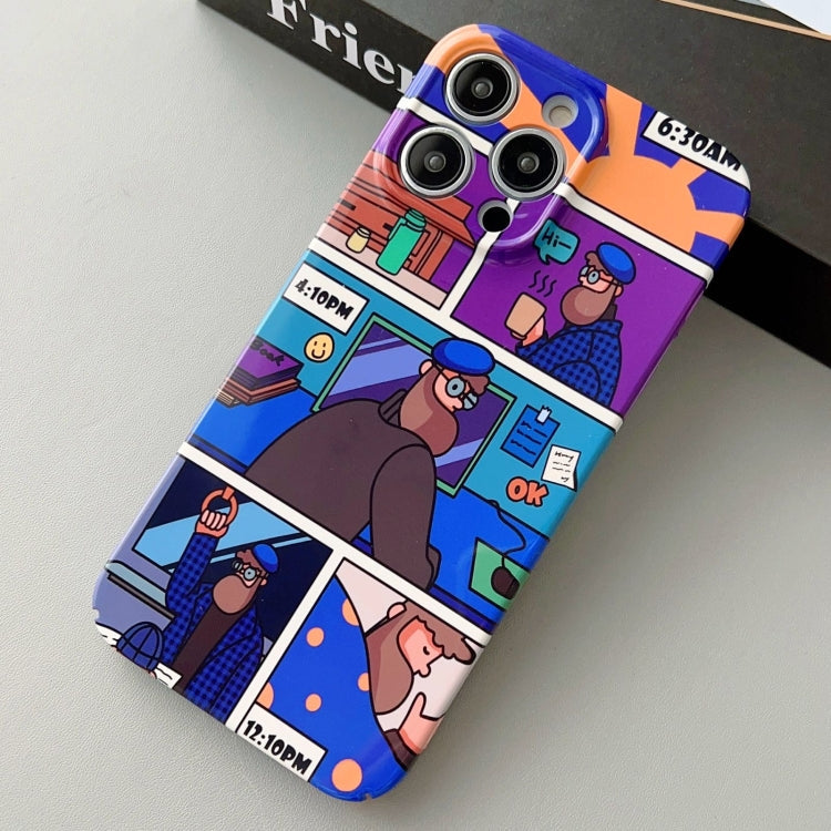 Painted Pattern Precise Hole PC Phone Case, For iPhone 11 Pro Max