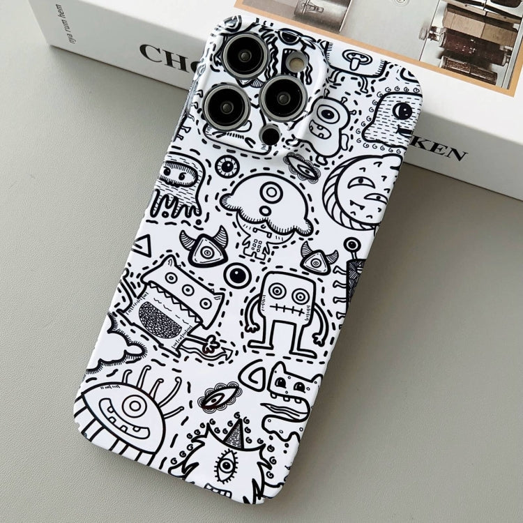 Painted Pattern Precise Hole PC Phone Case, For iPhone 11 Pro