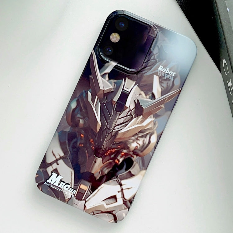 Painted Pattern Precise Hole PC Phone Case, For iPhone X / XS
