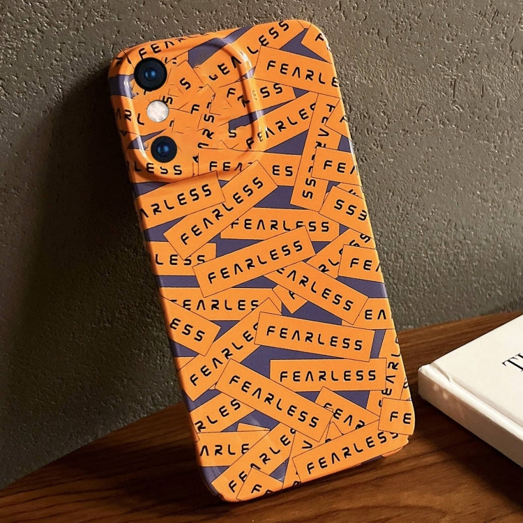 Painted Pattern Precise Hole PC Phone Case, For iPhone XS Max