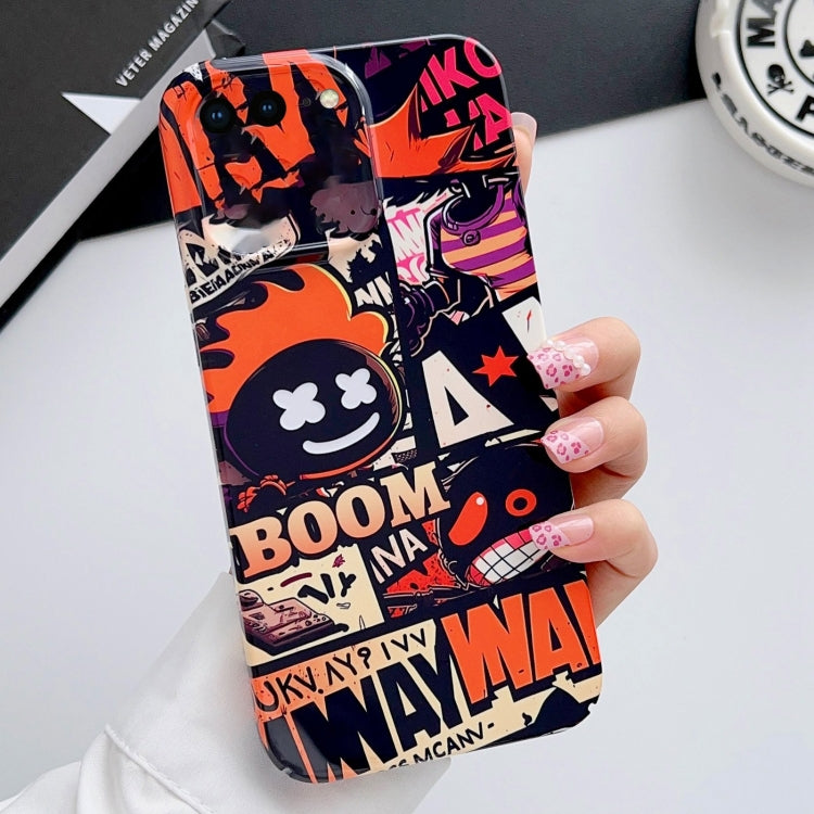 Painted Pattern Precise Hole PC Phone Case, For iPhone 8 Plus / 7 Plus