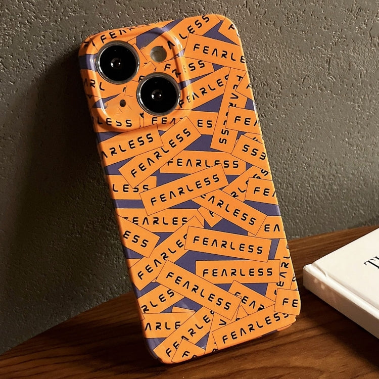 Painted Pattern Precise Hole PC Phone Case, For iPhone 15 Plus