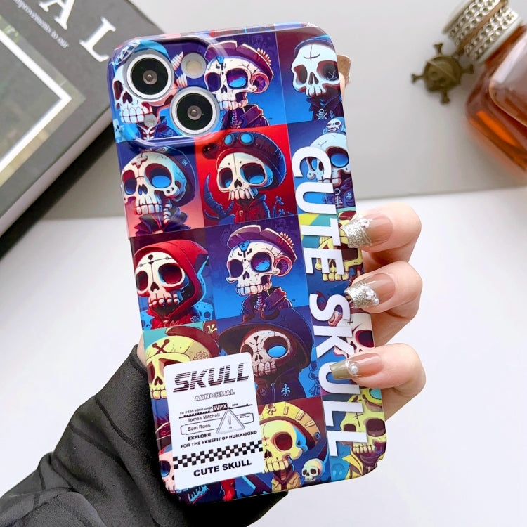 Painted Pattern Precise Hole PC Phone Case, For iPhone 15 Pro
