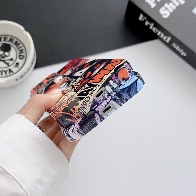 Painted Pattern Precise Hole PC Phone Case, For iPhone 14 Pro