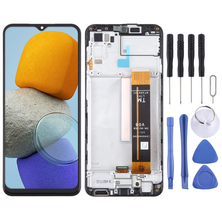 Original LCD Screen Digitizer Full Assembly with Frame, For Samsung Galaxy A25 SM-A256B, For Samsung Galaxy A15 5G SM-A156B, For Samsung Galaxy A35 SM-A356B, For Samsung Galaxy A05s SM-A057F, For Samsung Galaxy M14 SM-M146B                             ...