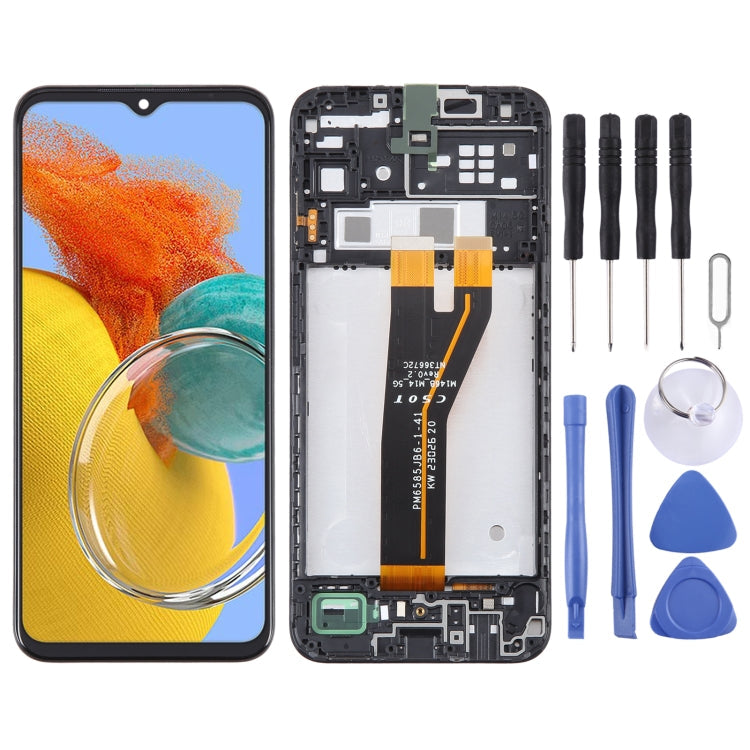 Original LCD Screen Digitizer Full Assembly with Frame, For Samsung Galaxy A25 SM-A256B, For Samsung Galaxy A15 5G SM-A156B, For Samsung Galaxy A35 SM-A356B, For Samsung Galaxy A05s SM-A057F, For Samsung Galaxy M14 SM-M146B                             ...