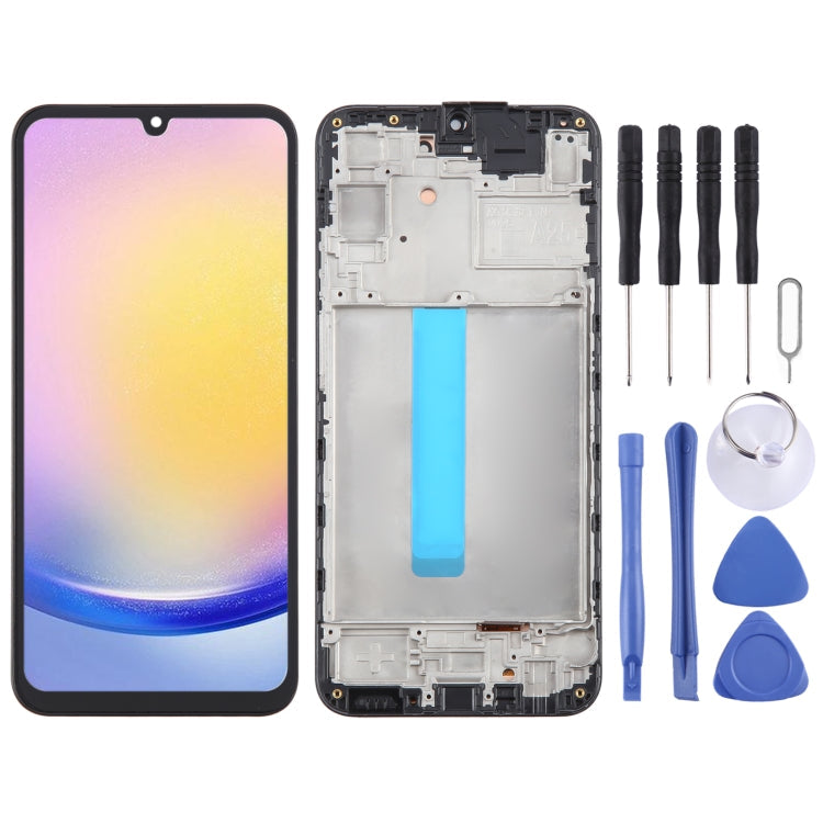 Original LCD Screen Digitizer Full Assembly with Frame, For Samsung Galaxy A25 SM-A256B, For Samsung Galaxy A15 5G SM-A156B, For Samsung Galaxy A35 SM-A356B, For Samsung Galaxy A05s SM-A057F, For Samsung Galaxy M14 SM-M146B                             ...