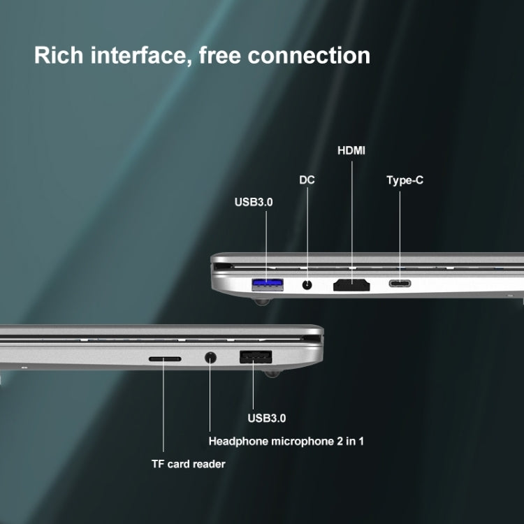 15.6 inch Laptop, Windows 10 Intel Core i5-1035G1 Quad Core, 16GB+1TB