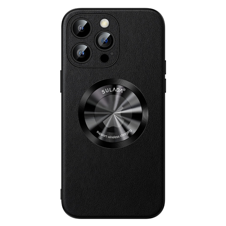 SULADA Microfiber Leather MagSafe Magnetic Phone Case, For iPhone 15 Pro Max, For iPhone 15 Pro, For iPhone 15 Plus