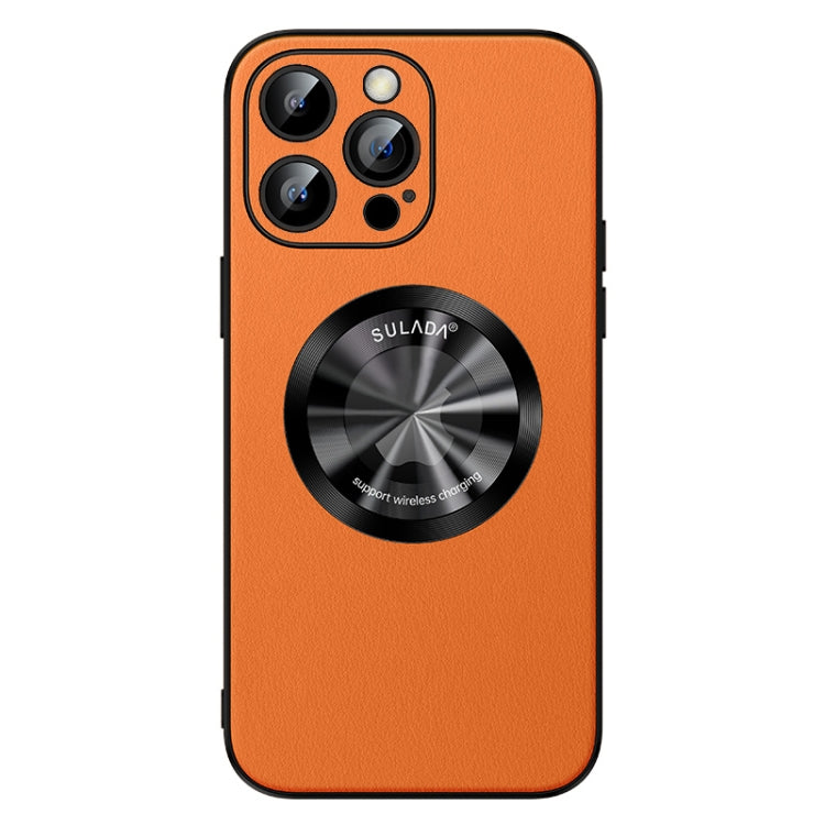 SULADA Microfiber Leather MagSafe Magnetic Phone Case, For iPhone 15 Pro Max, For iPhone 15 Pro, For iPhone 15 Plus