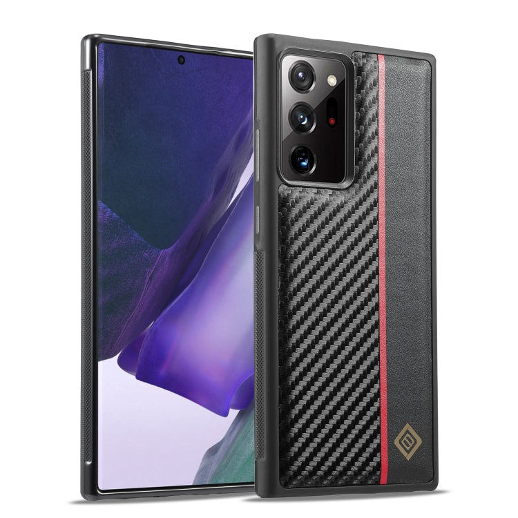 LC.IMEEKE 3 in 1 Carbon Fiber Texture Shockproof Phone Case, For Samsung Galaxy S20 Ultra, For Samsung Galaxy Note20 Ultra, For Samsung Galaxy A70, For Samsung Galaxy A71 4G, For Samsung Galaxy A50, For Samsung Galaxy S21 FE, For Samsung Galaxy A51 4G ...