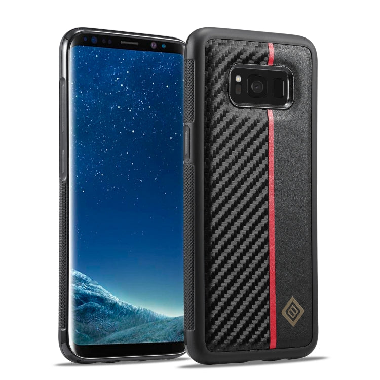 LC.IMEEKE 3 in 1 Carbon Fiber Texture Shockproof Phone Case, For Samsung Galaxy S22, For Samsung Galaxy A71 4G, For Samsung Galaxy Note20 Ultra, For Samsung Galaxy A70, For Samsung Galaxy A51 4G, For Samsung Galaxy A50, For Samsung Galaxy S21 FE       ...