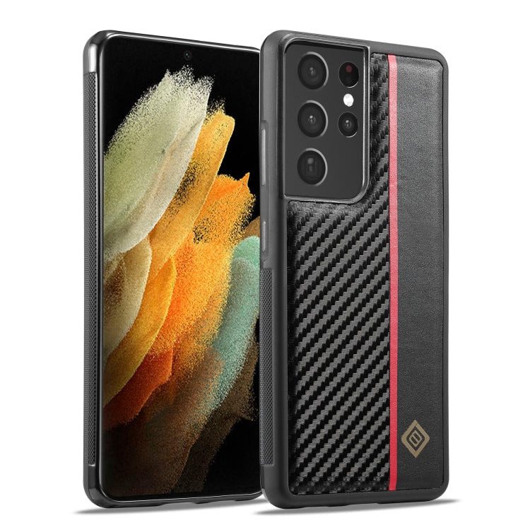 LC.IMEEKE 3 in 1 Carbon Fiber Texture Shockproof Phone Case, For Samsung Galaxy S20 Ultra, For Samsung Galaxy Note20 Ultra, For Samsung Galaxy A70, For Samsung Galaxy A71 4G, For Samsung Galaxy A50, For Samsung Galaxy S21 FE, For Samsung Galaxy A51 4G ...