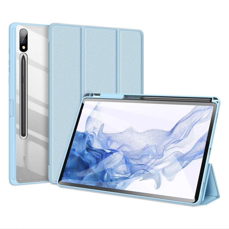 DUX DUCIS TOBY Series Antiskid Leather Tablet Case with Sleep / Wake-up Function, For Samsung Galaxy Tab S10 Lite / S10 FE, For Samsung Galaxy Tab S10 FE+, For Samsung Galaxy Tab S10 Ultra, For Samsung Galaxy Tab S10+, For Samsung Galaxy Tab S9 FE+    ...