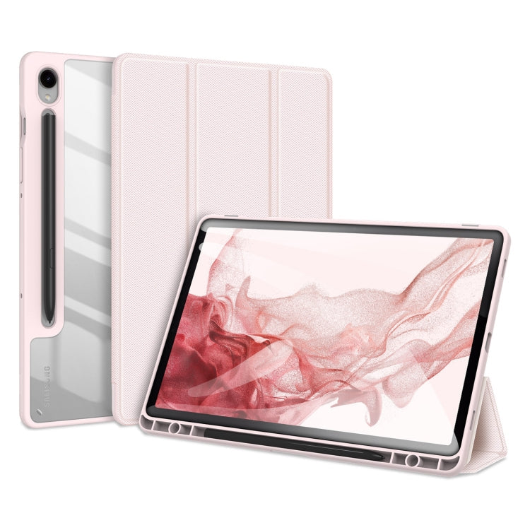 DUX DUCIS TOBY Series Antiskid Leather Tablet Case with Sleep / Wake-up Function, For Samsung Galaxy Tab S10 Lite / S10 FE, For Samsung Galaxy Tab S10 FE+, For Samsung Galaxy Tab S10 Ultra, For Samsung Galaxy Tab S10+, For Samsung Galaxy Tab S9 FE+    ...