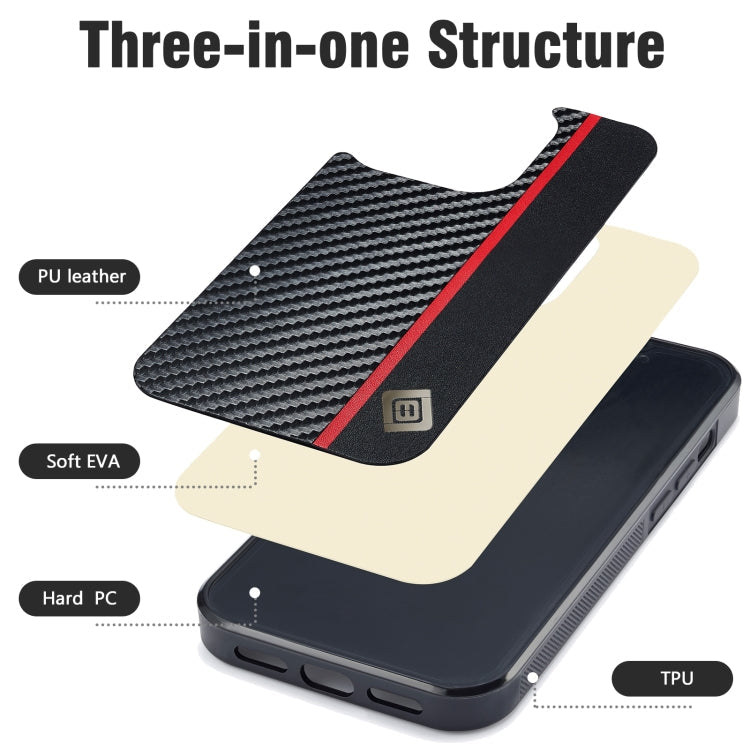 LC.IMEEKE 3 in 1 Carbon Fiber Texture Shockproof Phone Case, For Google Pixel 10 Pro XL, For Google Pixel 10 / 10 Pro, For Google Pixel 9a, For Google Pixel 9 Pro XL, For Google Pixel 9 / 9 Pro, For Google Pixel 8, For Google Pixel 7A                  ...
