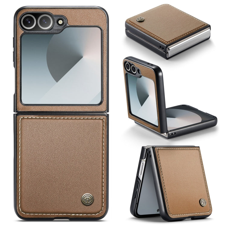 CaseMe 023 Butterfly Buckle Litchi Texture RFID Anti-theft Leather Phone Case, For Samsung Galaxy Z Flip6 / Flip7 FE, For Samsung Galaxy Z Fold6 5G, For Samsung Galaxy Z Fold5, For Samsung Galaxy Z Flip5