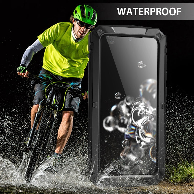 R-JUST Waterproof Shockproof Dustproof Metal + Silicone Protective Case, For Samsung Galaxy S20 Plus, For Samsung Galaxy S20 Ultra