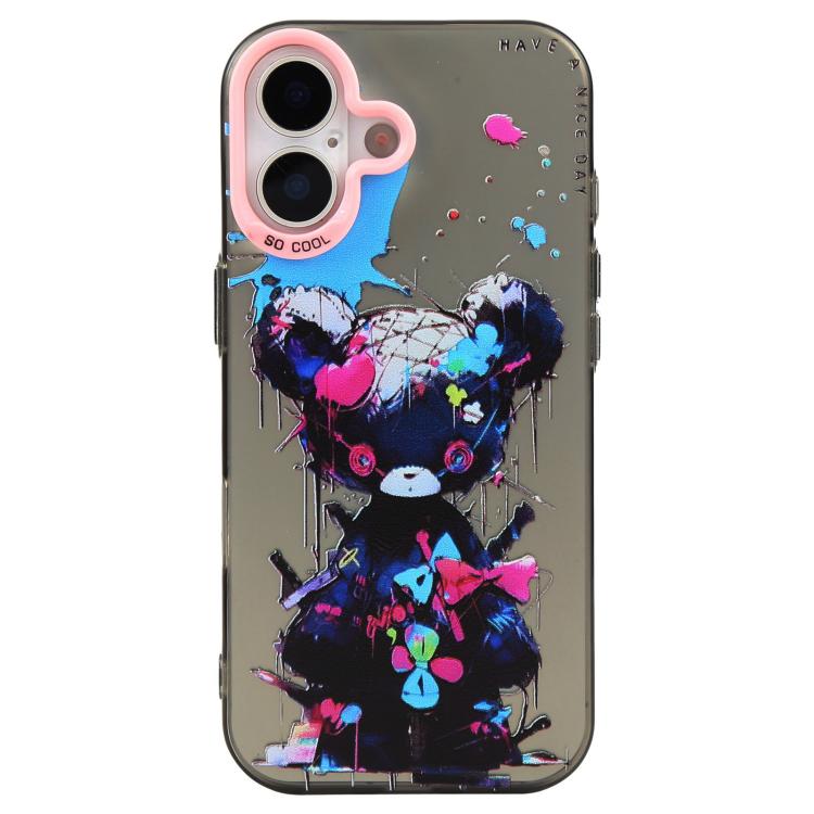 Animal Pattern Oil Painting Series PC + TPU Phone Case, For iPhone 17