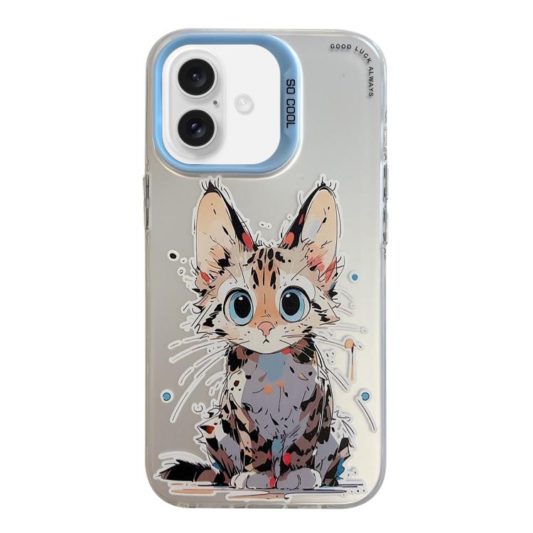 Animal Pattern Oil Painting Series PC + TPU Phone Case, For iPhone Air