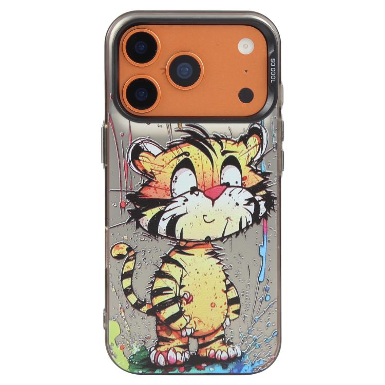 Animal Pattern Oil Painting Series PC + TPU Phone Case, For iPhone 17 Pro
