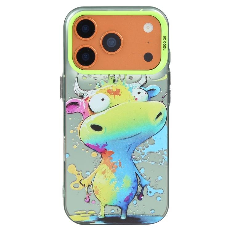 Animal Pattern Oil Painting Series PC + TPU Phone Case, For iPhone 17 Pro