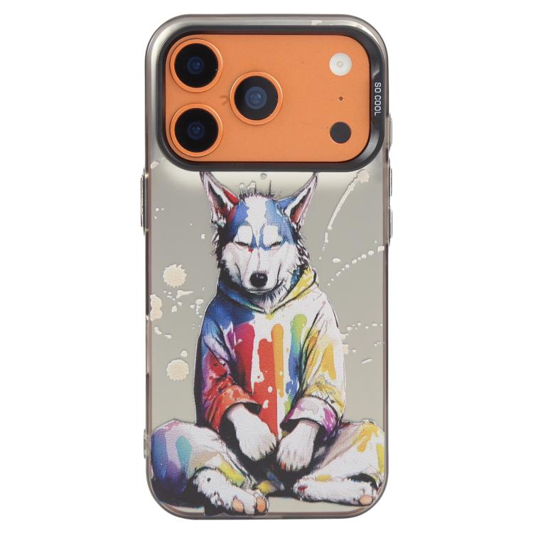 Animal Pattern Oil Painting Series PC + TPU Phone Case, For iPhone 17 Pro